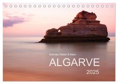 Strände, Felsen und Meer - ALGARVE 2025 (Tischkalender 2025 DIN A5 quer), CALVENDO Monatskalender