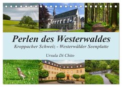 Perlen des Westerwaldes (Tischkalender 2025 DIN A5 quer), CALVENDO Monatskalender - Calvendo;Di Chito, Ursula