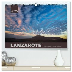 LANZAROTE Vulkanische Landschaften (hochwertiger Premium Wandkalender 2025 DIN A2 quer), Kunstdruck in Hochglanz