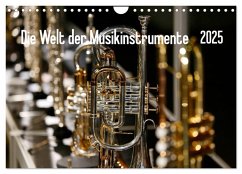 Die Welt der Musikinstrumente (Wandkalender 2025 DIN A4 quer), CALVENDO Monatskalender - Calvendo;Bodenstaff, Petrus