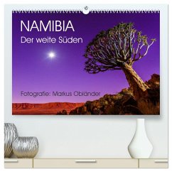 Namibia - Der weite Süden (hochwertiger Premium Wandkalender 2025 DIN A2 quer), Kunstdruck in Hochglanz - Calvendo;Obländer, Markus