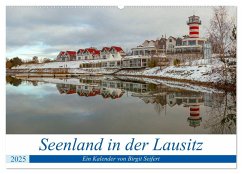 Seenland in der Lausitz (Wandkalender 2025 DIN A2 quer), CALVENDO Monatskalender