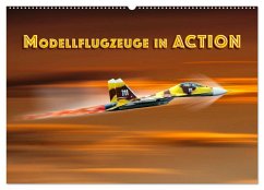 Modellflugzeuge in ACTION (Wandkalender 2025 DIN A2 quer), CALVENDO Monatskalender - Calvendo;Gödecke, Dieter