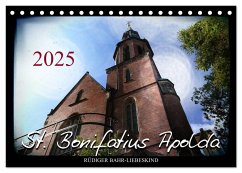 St. Bonifatius Apolda (Tischkalender 2025 DIN A5 quer), CALVENDO Monatskalender