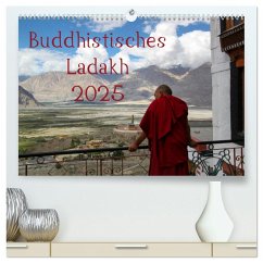 Buddhistisches Ladakh (hochwertiger Premium Wandkalender 2025 DIN A2 quer), Kunstdruck in Hochglanz