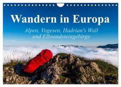 Wandern in Europa (Wandkalender 2025 DIN A4 quer), CALVENDO Monatskalender - Calvendo;Birkigt, Lisa