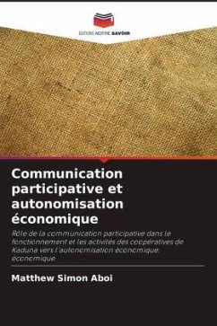 Communication participative et autonomisation économique - Aboi, Matthew Simon