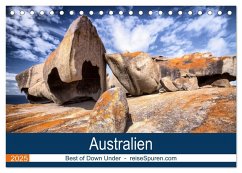 Australien 2025 Best of Down Under (Tischkalender 2025 DIN A5 quer), CALVENDO Monatskalender