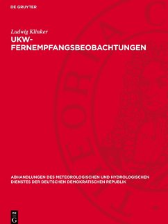 UKW-Fernempfangsbeobachtungen - Klinker, Ludwig