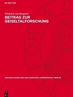 Beitrag zur Geiseltalforschung - Raupach, Friedrich von