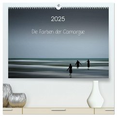 Die Farben der Camargue (hochwertiger Premium Wandkalender 2025 DIN A2 quer), Kunstdruck in Hochglanz