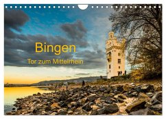 Bingen - Tor zum Mittelrhein (Wandkalender 2025 DIN A4 quer), CALVENDO Monatskalender