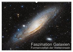 Faszination Galaxien Formenvielfalt der Welteninseln (Wandkalender 2025 DIN A2 quer), CALVENDO Monatskalender