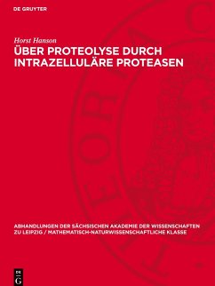 Über Proteolyse durch intrazelluläre Proteasen Cover Über Proteolyse durch intrazelluläre Proteasen