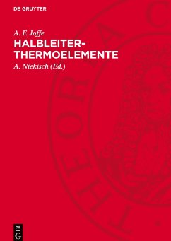 Halbleiter-Thermoelemente - Joffe, A. F.