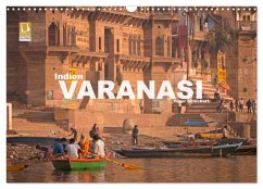 Indien - Varanasi (Wandkalender 2025 DIN A3 quer), CALVENDO Monatskalender