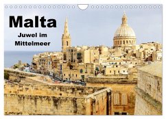 Malta - Juwel im Mittelmeer (Wandkalender 2025 DIN A4 quer), CALVENDO Monatskalender - Calvendo;Albilt, Rabea