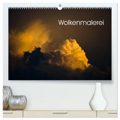 Wolkenmalerei (hochwertiger Premium Wandkalender 2025 DIN A2 quer), Kunstdruck in Hochglanz - Calvendo;Caladoart