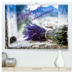 Provence - Lavendelblüte (hochwertiger Premium Wandkalender 2025 DIN A2 quer), Kunstdruck in Hochglanz