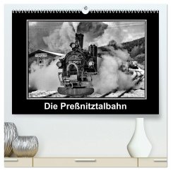 Die Preßnitztalbahn (hochwertiger Premium Wandkalender 2025 DIN A2 quer), Kunstdruck in Hochglanz