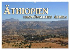 Äthiopien, ursprüngliches Afrika (Wandkalender 2025 DIN A2 quer), CALVENDO Monatskalender