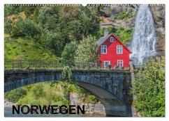 Norwegen - Der Süden (Wandkalender 2025 DIN A2 quer), CALVENDO Monatskalender