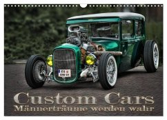 Custom Cars - Männerträume werden wahr (Wandkalender 2025 DIN A3 quer), CALVENDO Monatskalender - Calvendo;Swierczyna, Eleonore