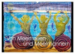 Von Meerfrauen und Meermännern (Wandkalender 2025 DIN A2 quer), CALVENDO Monatskalender - Calvendo;Blome-Weichert, Regina