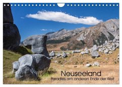 Neuseeland - Paradies am anderen Ende der Welt (Wandkalender 2025 DIN A4 quer), CALVENDO Monatskalender