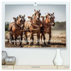 Landwirtschaft - Bilder von einst (hochwertiger Premium Wandkalender 2025 DIN A2 quer), Kunstdruck in Hochglanz - Calvendo;Gaymard, Alain