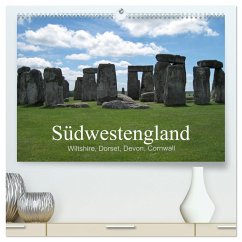Südwestengland (hochwertiger Premium Wandkalender 2025 DIN A2 quer), Kunstdruck in Hochglanz - Calvendo;Schmidt, Reinhard