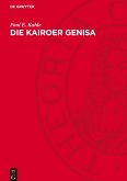 Die Kairoer Genisa