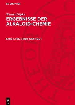 Cover Ergebnisse der Alkaloid-Chemie, Band 1, Teil 1, 1960-1968, Teil 1