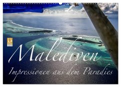 Malediven Impressionen aus dem Paradies (Wandkalender 2025 DIN A2 quer), CALVENDO Monatskalender