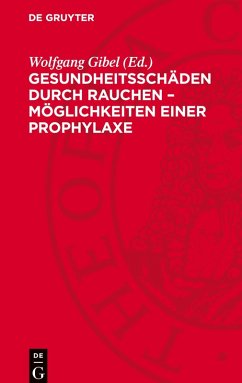 Cover Gesundheitsschäden durch Rauchen - Möglichkeiten einer Prophylaxe