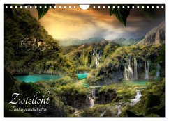 Zwielicht - Fantasylandschaften (Wandkalender 2025 DIN A4 quer), CALVENDO Monatskalender