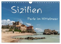 Sizilien - Perle im Mittelmeer (Wandkalender 2025 DIN A4 quer), CALVENDO Monatskalender