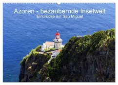 Azoren - bezaubernde Inselwelt. Eindrücke auf Sao Miguel (Wandkalender 2025 DIN A2 quer), CALVENDO Monatskalender