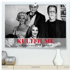 Kultfilme - schwarz-weiße Klassiker (hochwertiger Premium Wandkalender 2025 DIN A2 quer), Kunstdruck in Hochglanz - Calvendo;Stanzer, Elisabeth