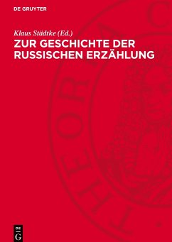 Zur Geschichte der russischen Erzählung