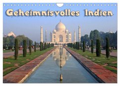 Geheimnisvolles Indien (Wandkalender 2025 DIN A4 quer), CALVENDO Monatskalender