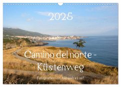 Camino del norte - Küstenweg (Wandkalender 2025 DIN A3 quer), CALVENDO Monatskalender - Calvendo;Luef, Alexandra