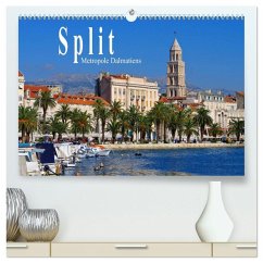 Split Metropole Dalmatiens (hochwertiger Premium Wandkalender 2025 DIN A2 quer), Kunstdruck in Hochglanz - Calvendo;LianeM