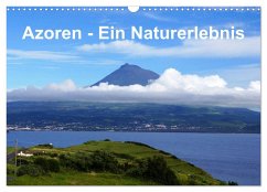 Azoren - Ein Naturerlebnis (Wandkalender 2025 DIN A3 quer), CALVENDO Monatskalender