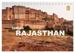 Indien - Rajasthan (Tischkalender 2025 DIN A5 quer), CALVENDO Monatskalender - Calvendo;Schickert, Peter