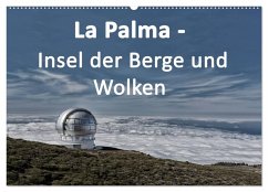 La Palma - Insel der Berge und Wolken (Wandkalender 2025 DIN A2 quer), CALVENDO Monatskalender