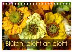 Blüten dicht an dicht (Tischkalender 2025 DIN A5 quer), CALVENDO Monatskalender