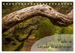 Madeiras Levada-Wanderungen (Tischkalender 2025 DIN A5 quer), CALVENDO Monatskalender