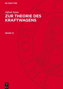 Cover Zur Theorie des Kraftwagens, [Band 2], Zur Theorie des Kraftwagens [Band 2]