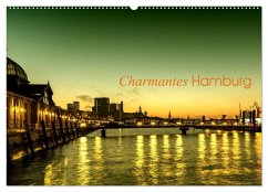 Charmantes Hamburg (Wandkalender 2025 DIN A2 quer), CALVENDO Monatskalender